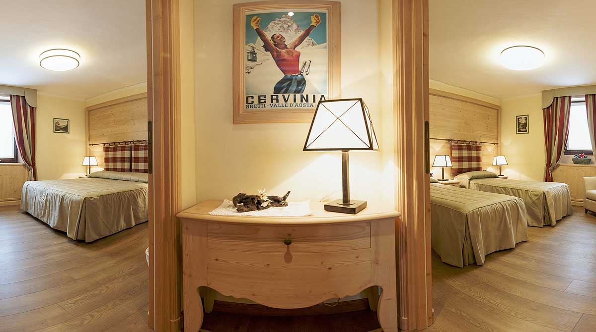 Hotel Edelweiss Breuil Cervinia Family Suite